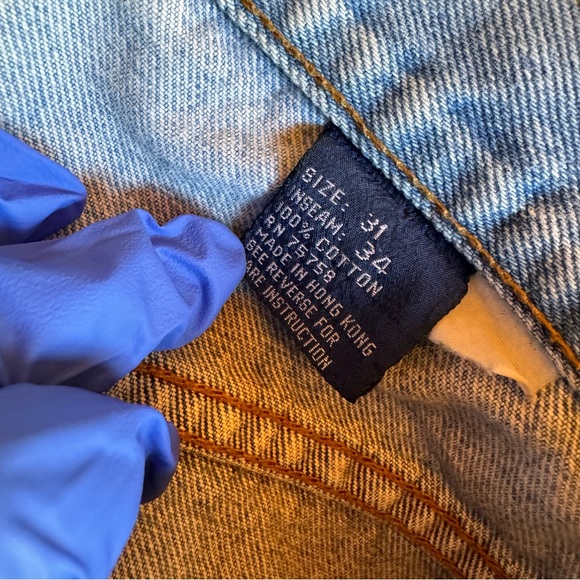 LA Gear Vintage Light Wash Jeans Size 31x34 - Picture 11 of 12